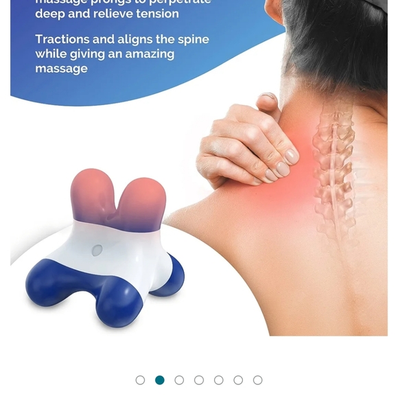 Neck Massager for Pain Relief Deep Tissue, Unique Massage Points - Picture 4 of 8